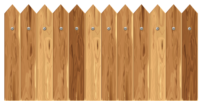 Заборы деревянные сплошные в Подольске 